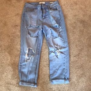 Ripped PacSun Mom Jeans!